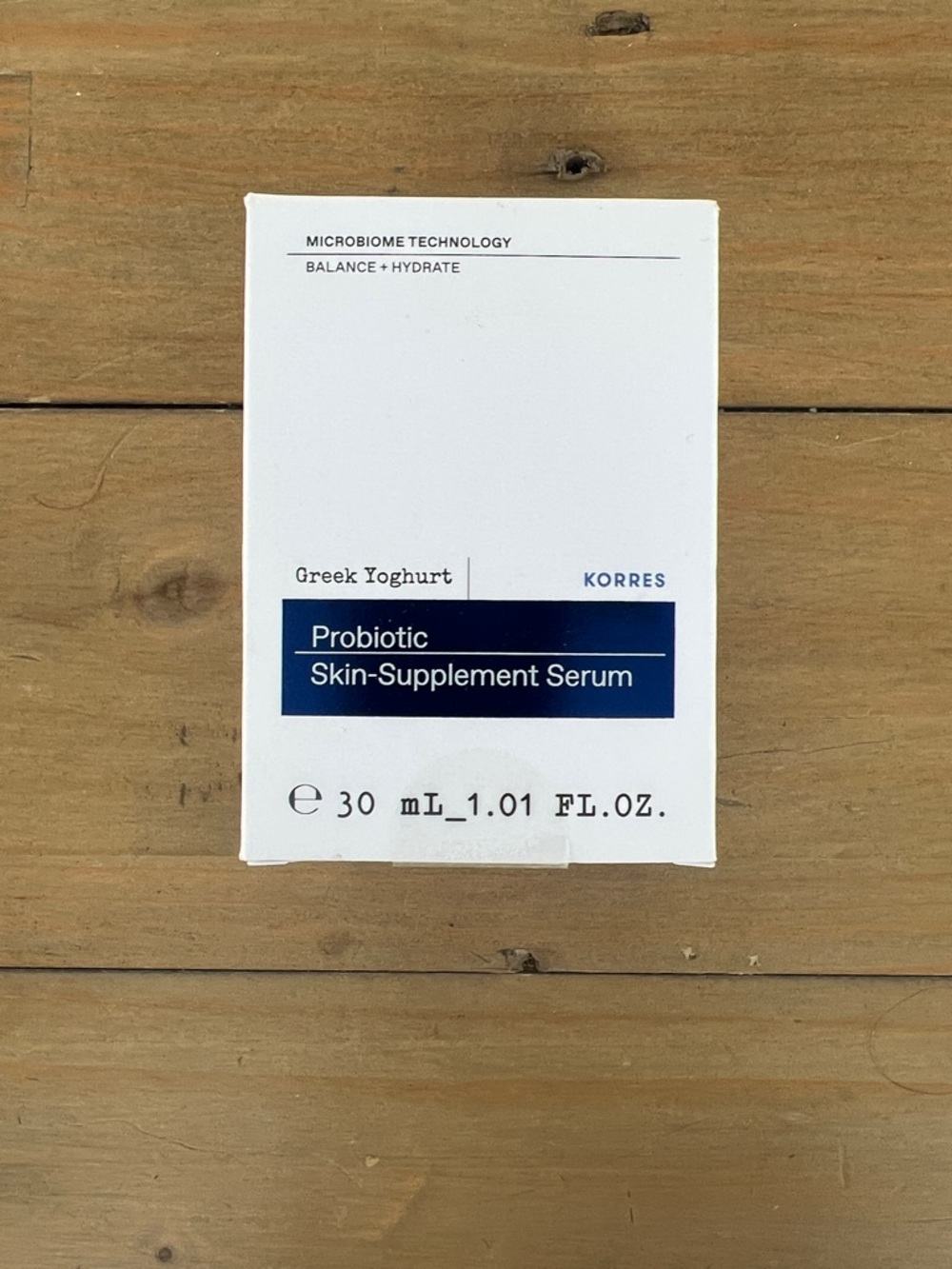 New in Box- Korres Probiotic Skin-Supplement Serum